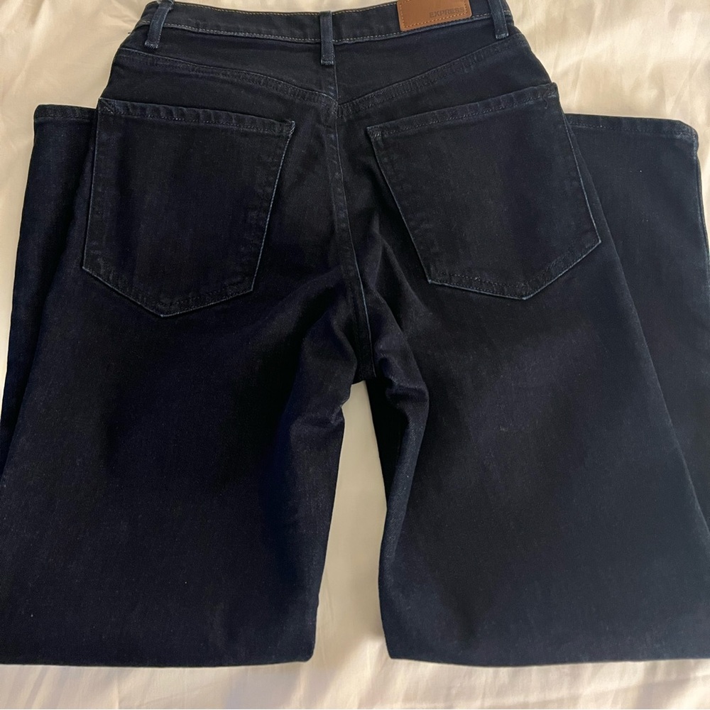 NEW Express High Waist Cropped Pants - Picture 4 of 5